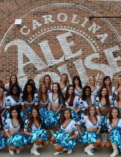 charlotte headshots panthers cheerleaders