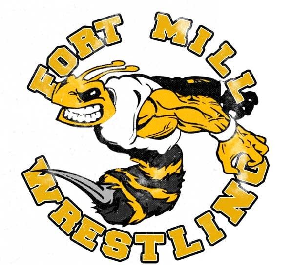fort mill wrestling logo design
